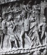 unknow artist Caught Women and Children, relief at the Pillar of Marcus Aurelius. Rome Germany oil painting artist
